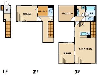 コルティーレの物件間取画像